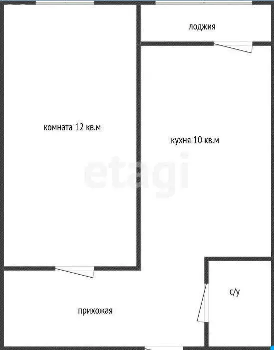 1-комнатная квартира: Краснодар, Уссурийская улица, 10 (32.9 м) - Фото 1