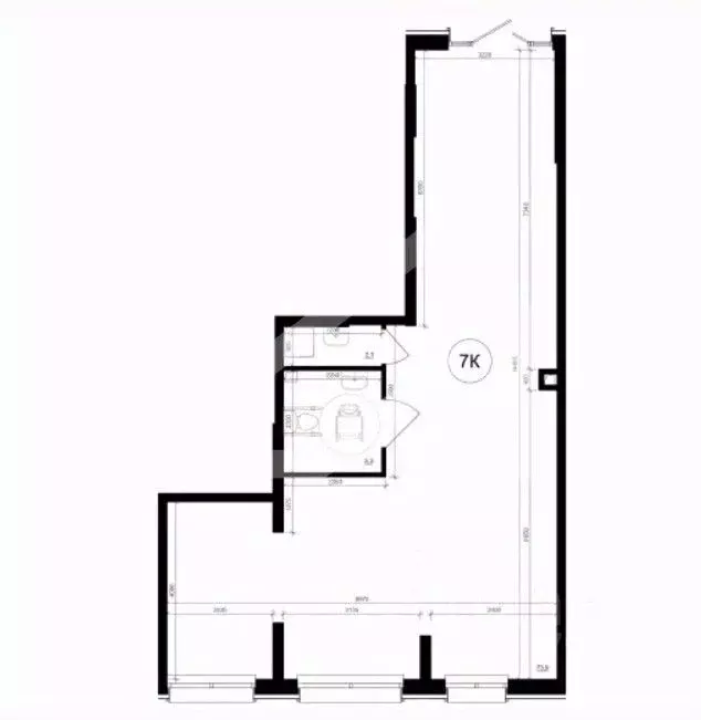 Помещение свободного назначения в Москва Филатов Луг жилой комплекс, ... - Фото 2