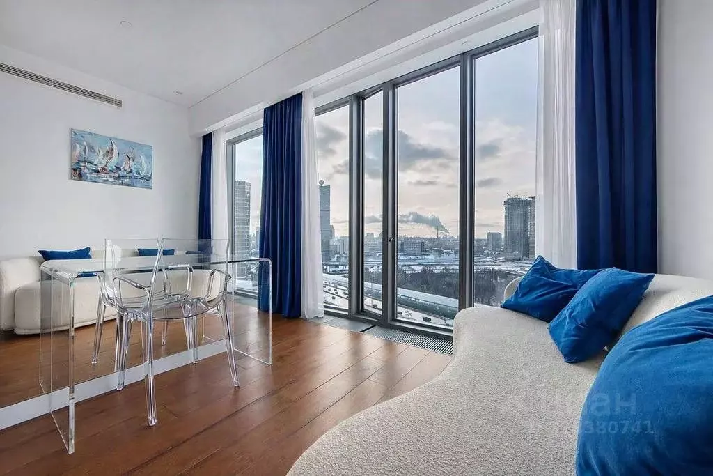 2-к кв. Москва 1-й Красногвардейский проезд, 21с2 (90.0 м) - Фото 2