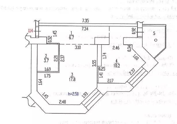 1-к кв. Алтайский край, Барнаул ул. Георгия Исакова, 264 (38.4 м) - Фото 1