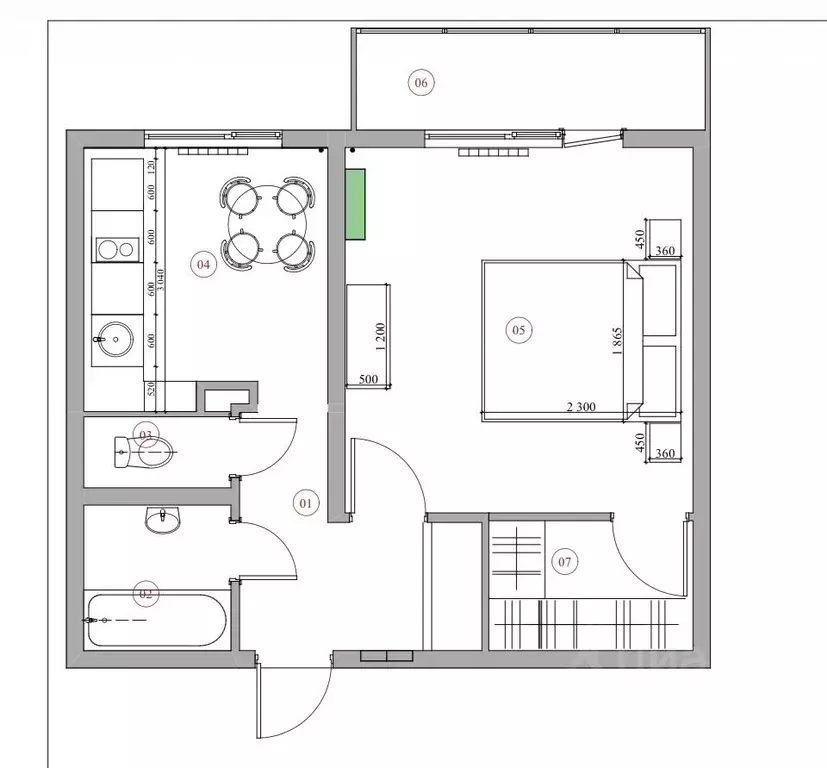 1-к кв. Москва ул. Саморы Машела, 4К3 (38.4 м) - Фото 2
