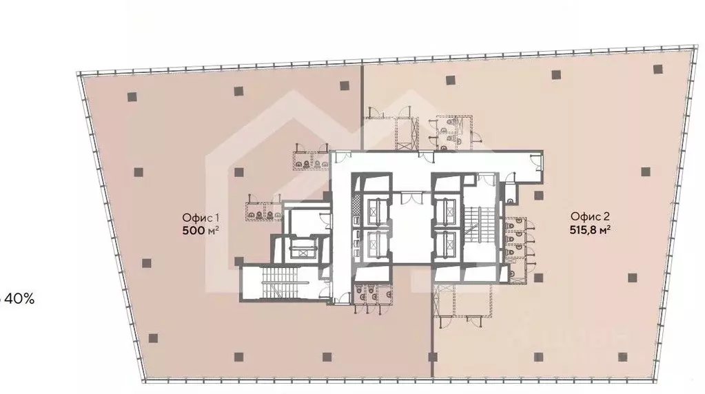 Помещение свободного назначения в Москва ул. Обручева, 23С1 (1016 м) - Фото 2