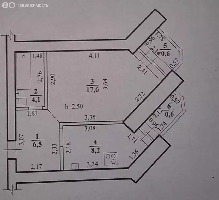 1-комнатная квартира: Чита, улица Бабушкина, 32Б (37.6 м) - Фото 0