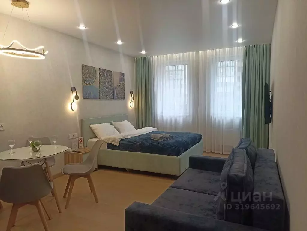 1-к кв. Татарстан, Казань Чистопольская ул., 71Б (28.0 м) - Фото 0