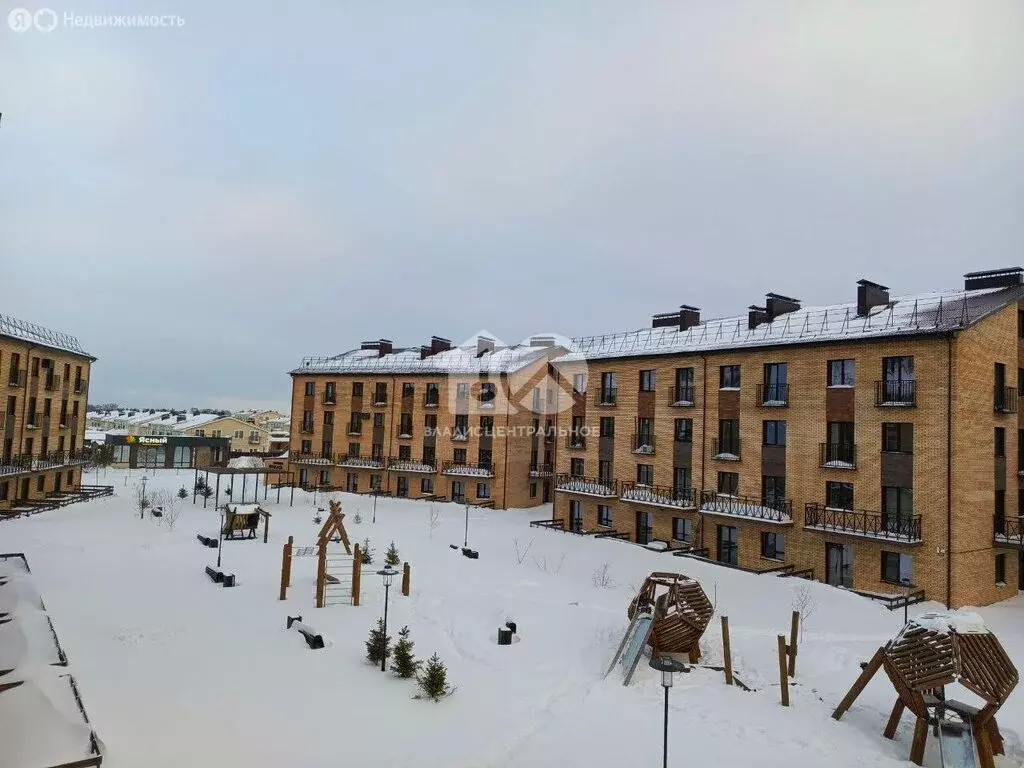 Квартира-студия: посёлок Октябрьский, жилой комплекс Альпийский ... - Фото 2