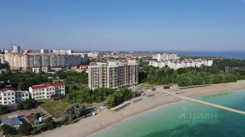 Студия Севастополь ул. Пляж Омега, 39с1 (85.25 м) - Фото 1