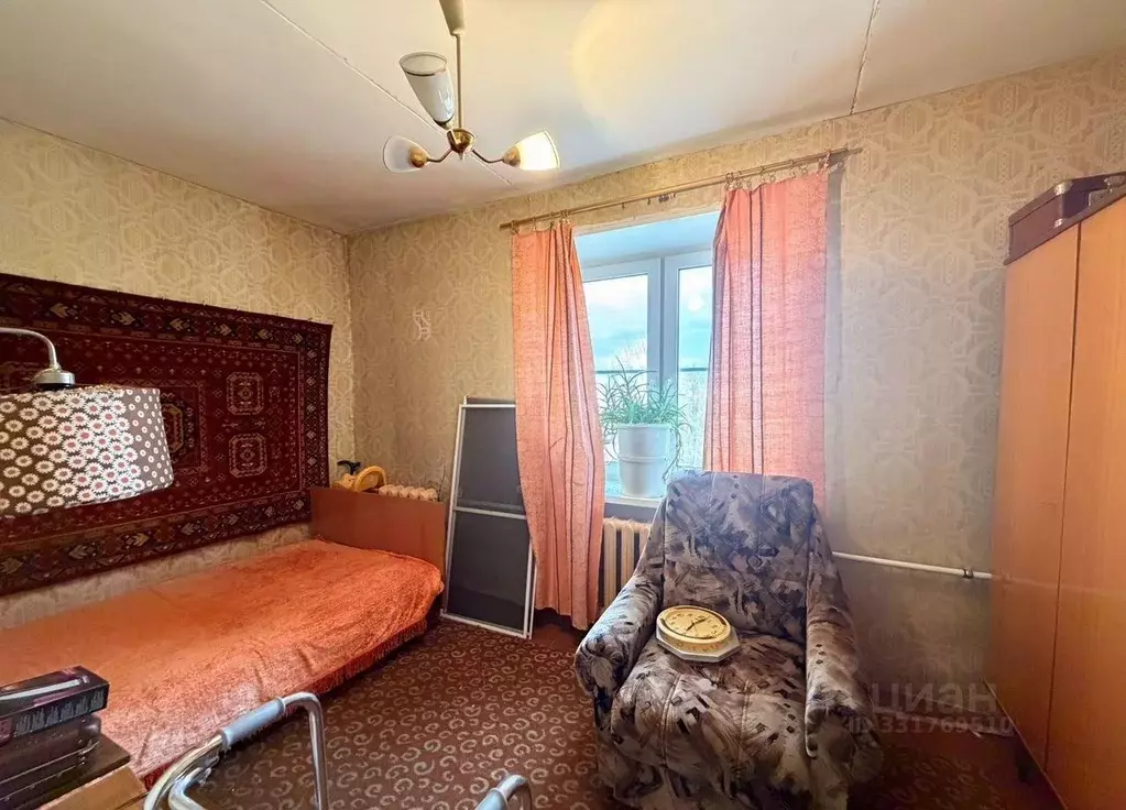 3-к кв. Ленинградская область, Волхов Авиационная ул., 25А (55.0 м) - Фото 1