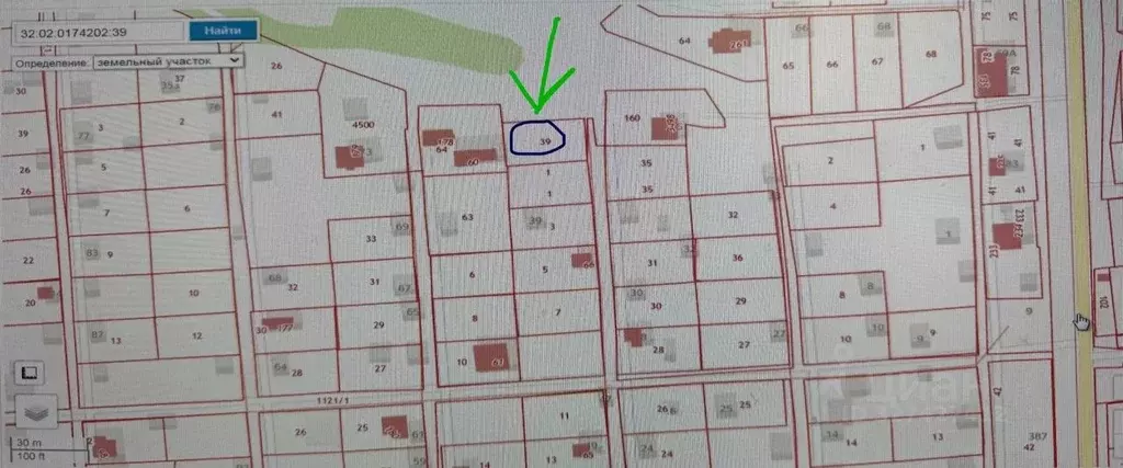 Участок в Брянская область, Брянский район, Снежское с/пос, с. ... - Фото 1