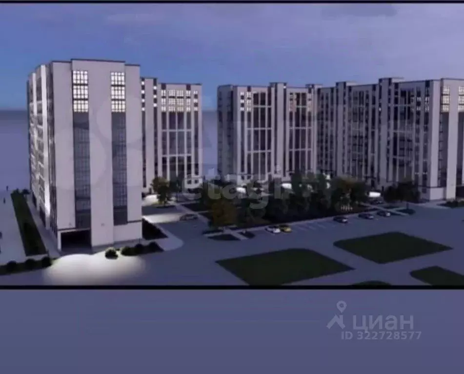 2-к кв. Северная Осетия, Владикавказ ул. Астана Кесаева, 44Вк3 (91.0 ... - Фото 2