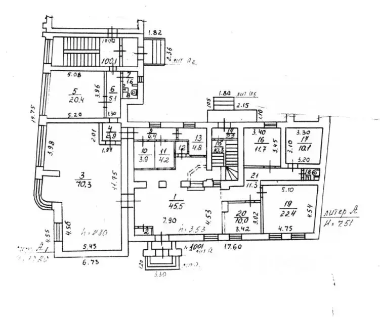 Офис в Псковская область, Псков ул. Гоголя, 2 (183 м) - Фото 1