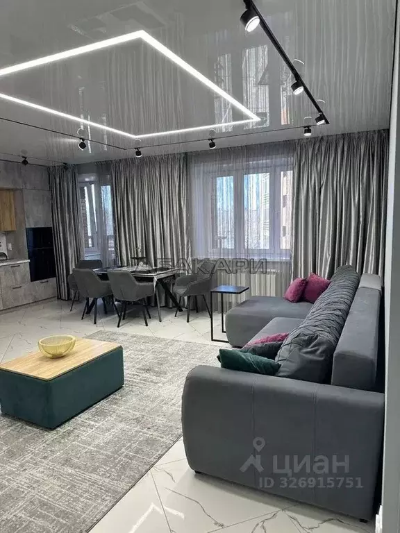 3-к кв. Красноярский край, Красноярск Парусная ул., 3 (85.0 м) - Фото 2