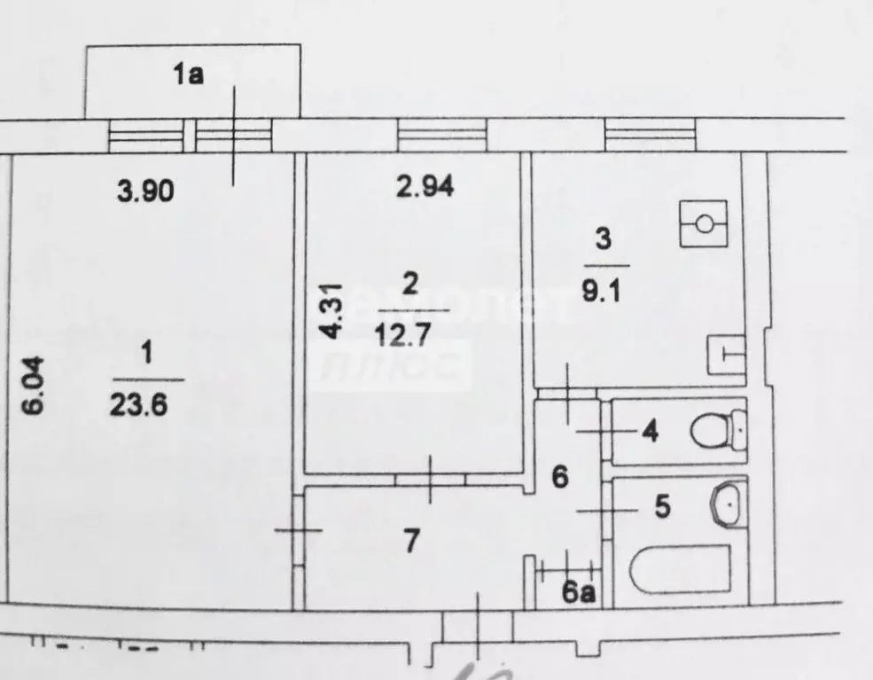 2-к кв. Москва ул. Винокурова, 5/6К2 (57.2 м) - Фото 1