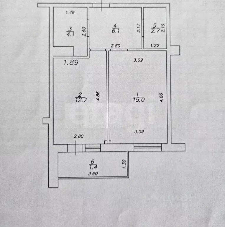 1-к кв. Татарстан, Казань ул. Сибгата Хакима, 60 (44.6 м) - Фото 0