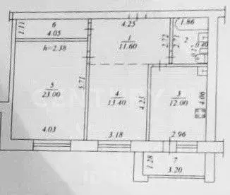 2-к кв. Чувашия, Чебоксары ул. Пирогова, 4к1 (73.0 м) - Фото 2