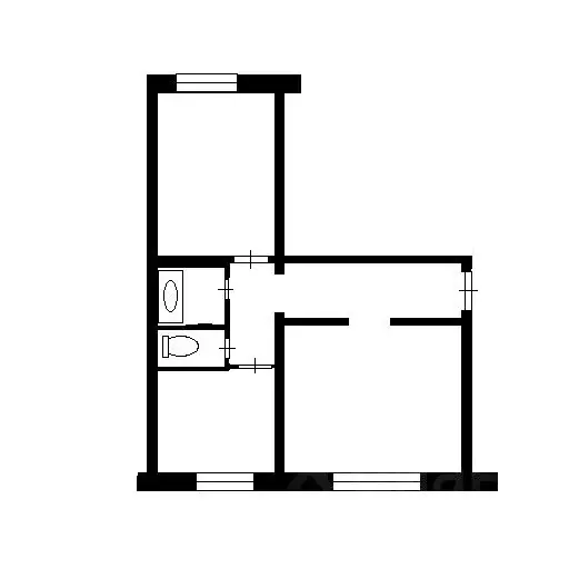 2-к кв. Красноярский край, Красноярск Комсомольский просп., 1 (54.7 м) - Фото 2