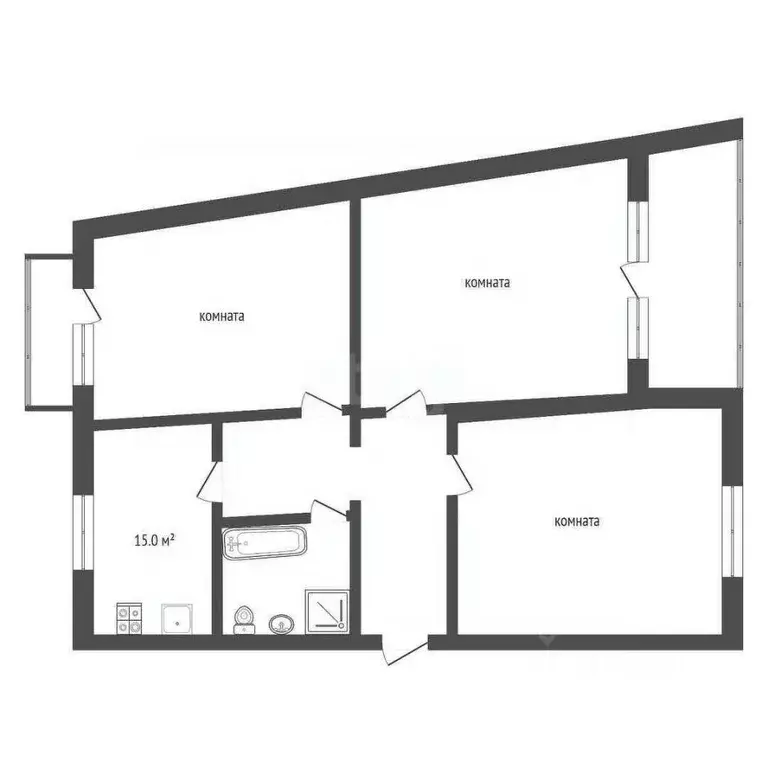 4-к кв. Крым, Евпатория ул. Перекопская, 7 (145.5 м) - Фото 1