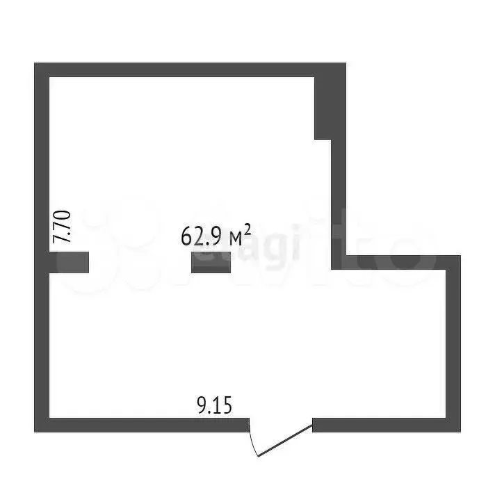 Продам офисное помещение, 62.9 м - Фото 0