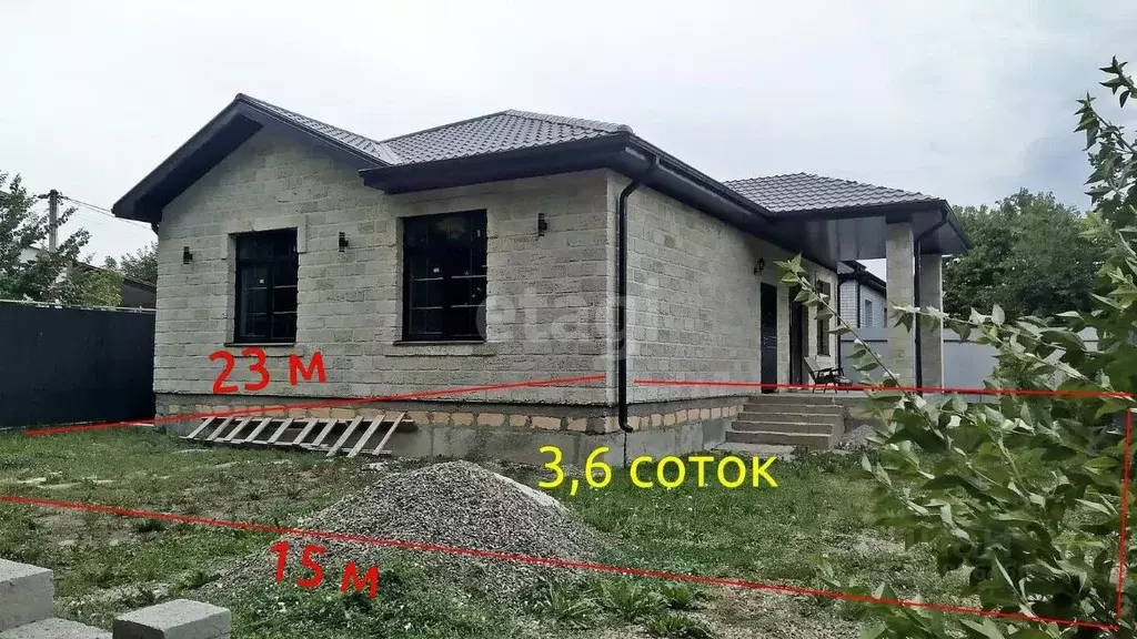 Дом в Ставропольский край, Ставрополь Успех садовое товарищество, ул. ... - Фото 1