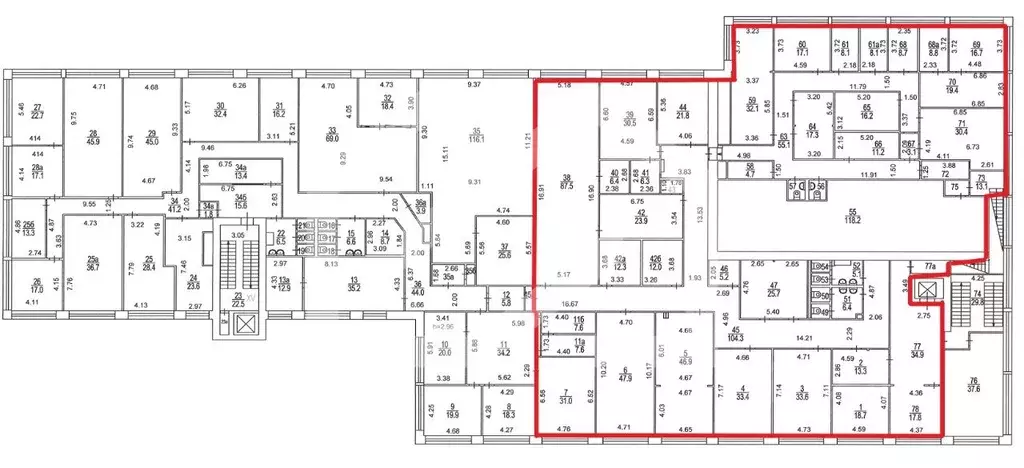 Помещение свободного назначения в Москва 2-я Хуторская ул., 38АС23 ... - Фото 2