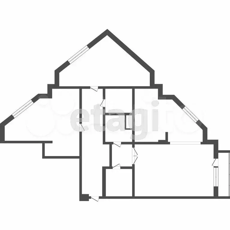 3-к. квартира, 111,4 м, 10/10 эт. - Фото 0
