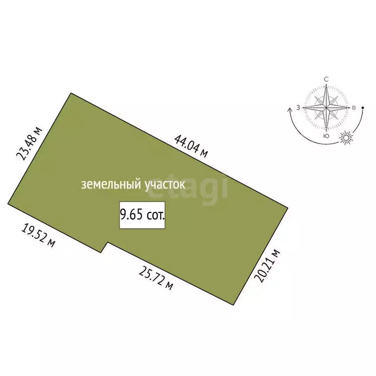 Участок в Тюменская область, Абатский муниципальный округ, деревня ... - Фото 1