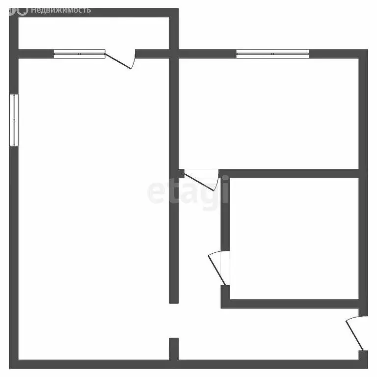 1-комнатная квартира: Ангарск, 15-й микрорайон, 13 (30.7 м) - Фото 0