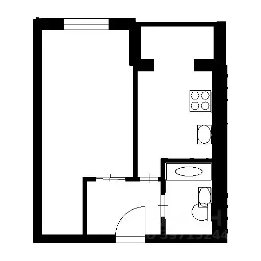 1-к кв. Башкортостан, Уфа ул. Энтузиастов, 13 (40.0 м) - Фото 1