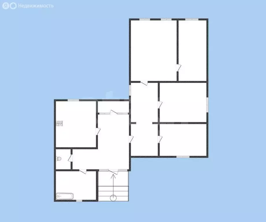 Дом в аул Псыж, улица Чикатуева (111.7 м) - Фото 1