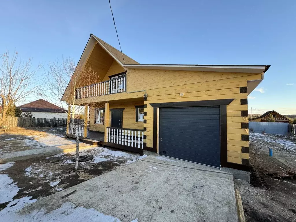 Дом в Иркутская область, Иркутский муниципальный округ, д. Куда пер. ... - Фото 1