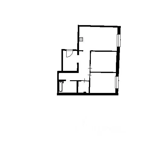 3-к кв. Московская область, Одинцово ул. Каштановая, 4 (89.0 м) - Фото 2