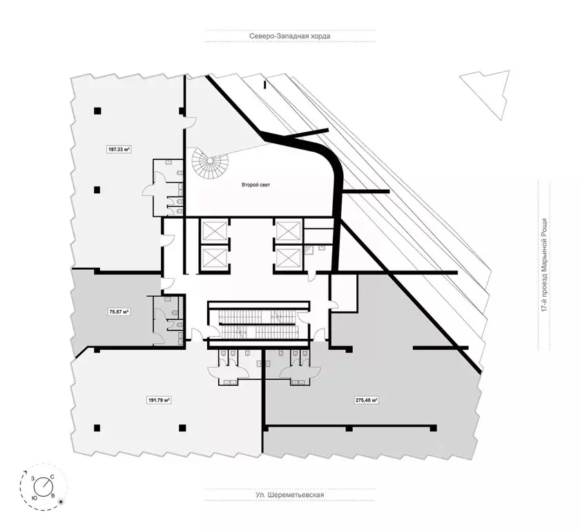 Офис в Москва проезд 17-й Марьиной рощи, 6 (76 м) - Фото 2