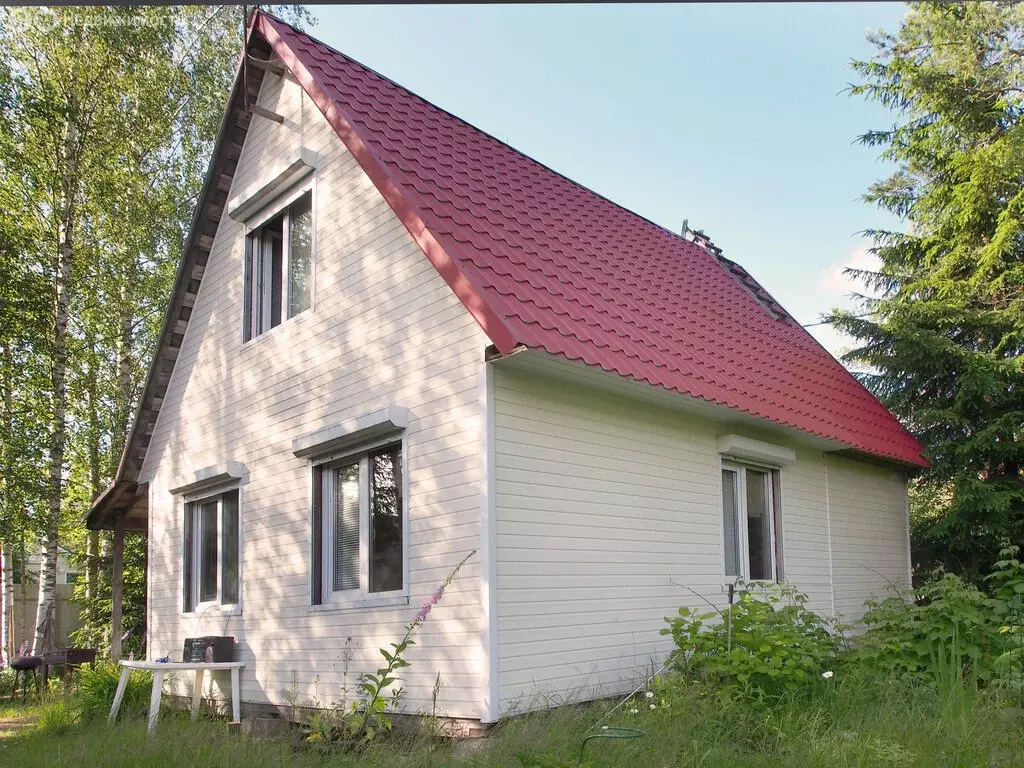 Дом в Выборгский район, Рощинское городское поселение, садоводческое ... - Фото 0