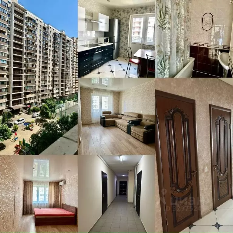 2-к кв. Краснодарский край, Краснодар ул. Евгении Жигуленко, 11/2 ... - Фото 1