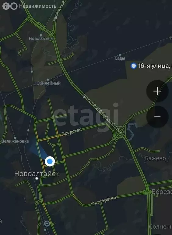 Участок в Первомайский район, СНТ Надежда, 16-я улица (7 м) - Фото 1