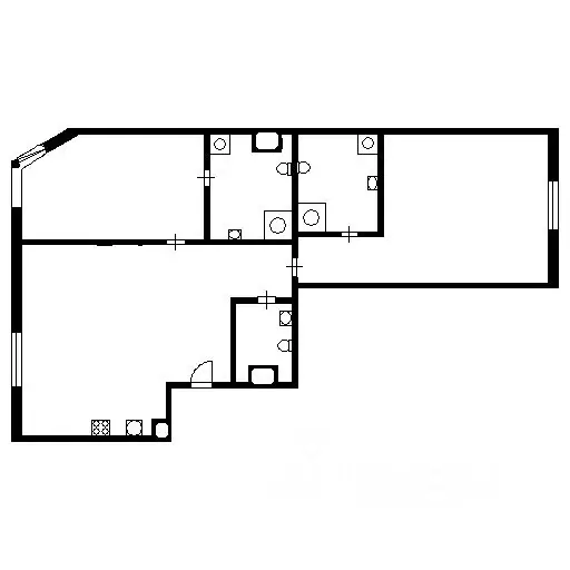 2-к кв. Санкт-Петербург Ждановская ул., 45 (107.8 м) - Фото 1