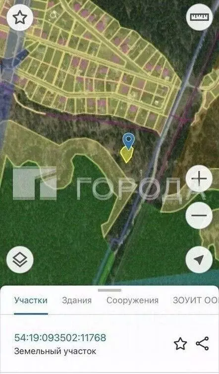 Участок в Новосибирская область, Новосибирский район, Кубовинский ... - Фото 2