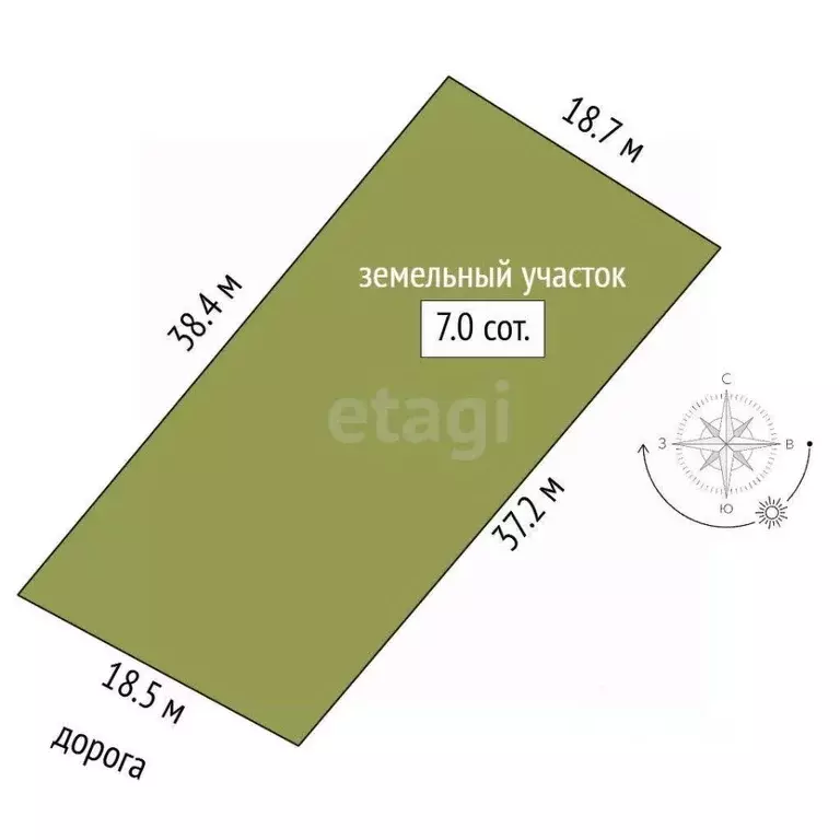 Участок в Саратовская область, Балашовский район, с. Репное ул. Имени ... - Фото 2