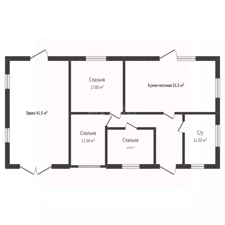 Дом в Башкортостан, Ишимбай Партизанская ул., 6 (110 м) - Фото 2