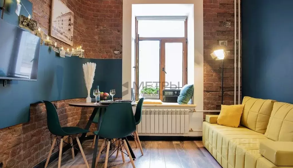 Студия Санкт-Петербург Московский просп., 32 (21.4 м) - Фото 0