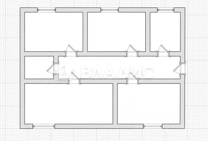 3-к кв. Пензенская область, Пензенский район, Засечный сельсовет, с. ... - Фото 2
