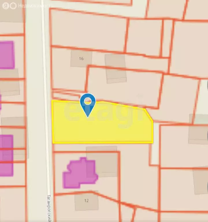 Участок в Калининград, Таганрогский переулок (8.2 м) - Фото 1