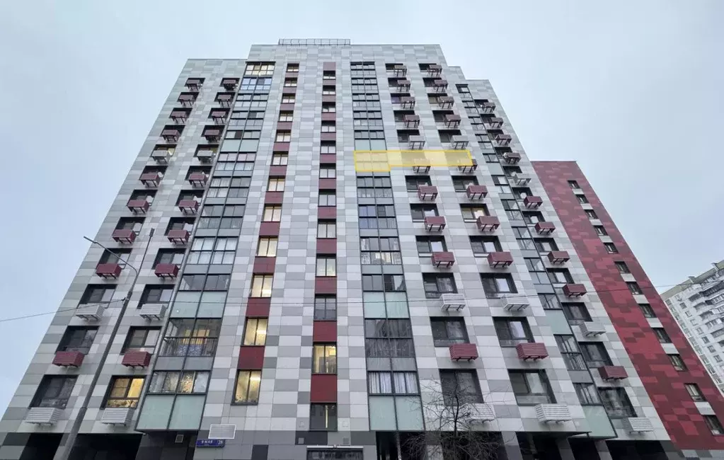 2-к кв. Москва 9 Мая ул., 28к1 (60.5 м) - Фото 2