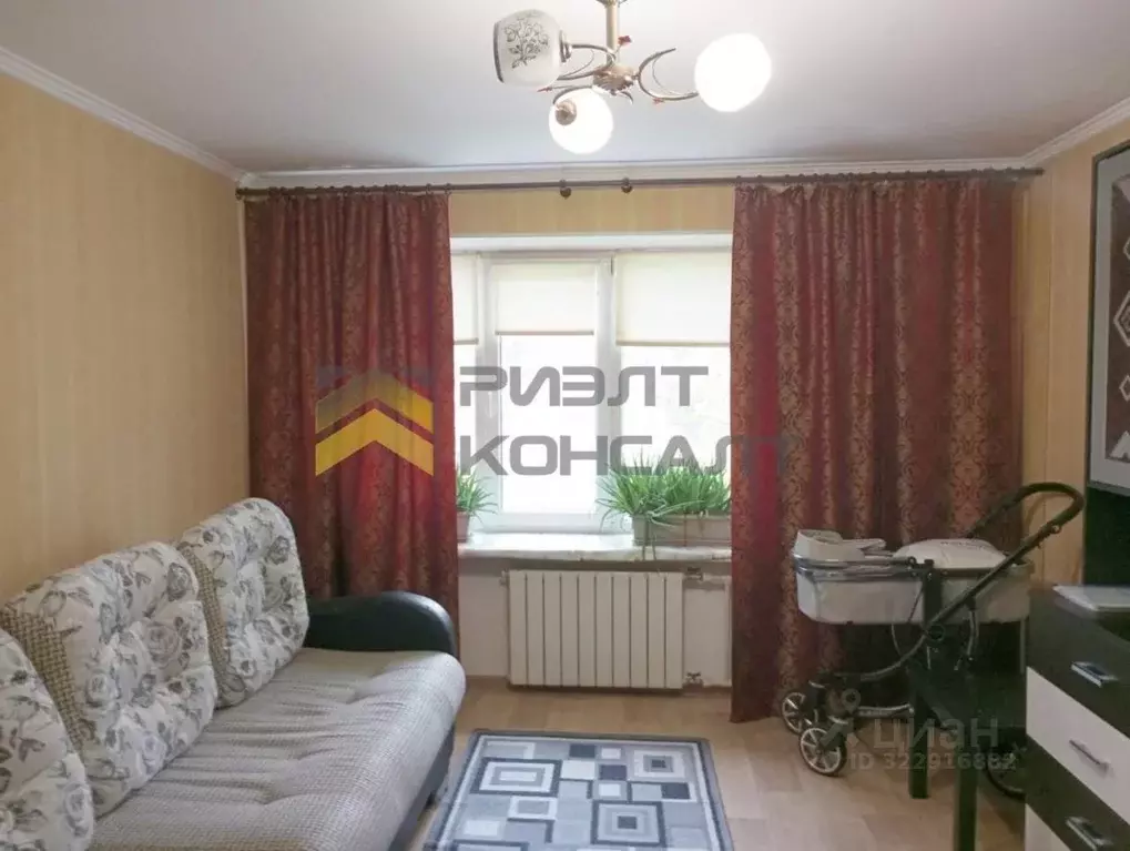1-к кв. Омская область, Омск Заозерный мкр, ул. Глинки, 3 (31.0 м) - Фото 0