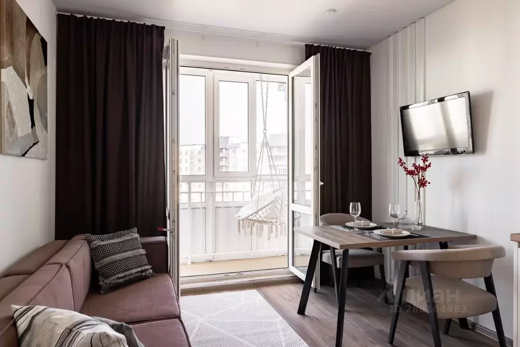 1-к кв. Ленинградская область, Ломоносовский район, Виллозское ... - Фото 2