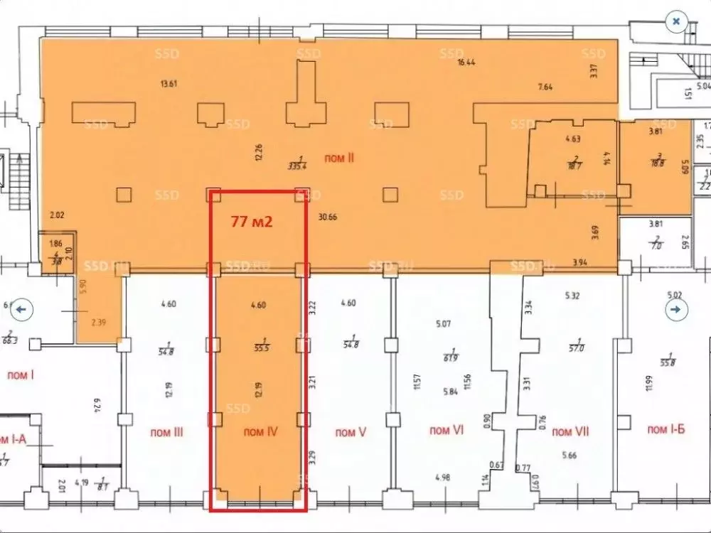Помещение свободного назначения в Москва Переведеновский пер., 13С18 ... - Фото 2