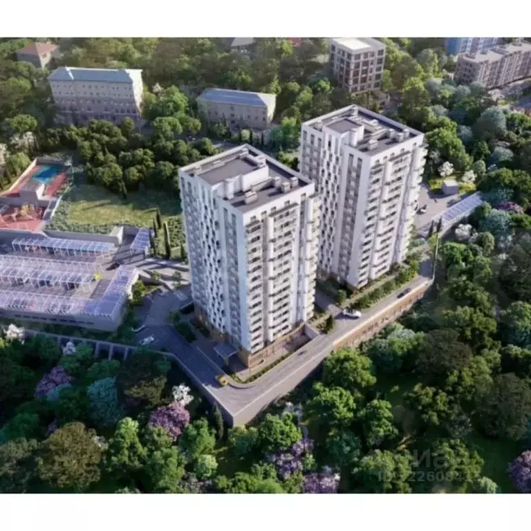 Студия Крым, Ялта проезд Бакунинский, 3 (36.4 м) - Фото 2