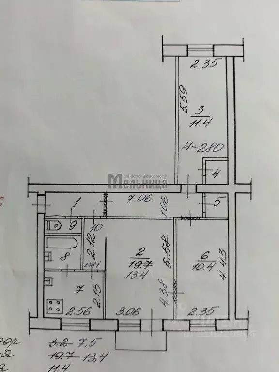 3-к кв. Волгоградская область, Волгоград ул. 7-й Гвардейской, 19А ... - Фото 1