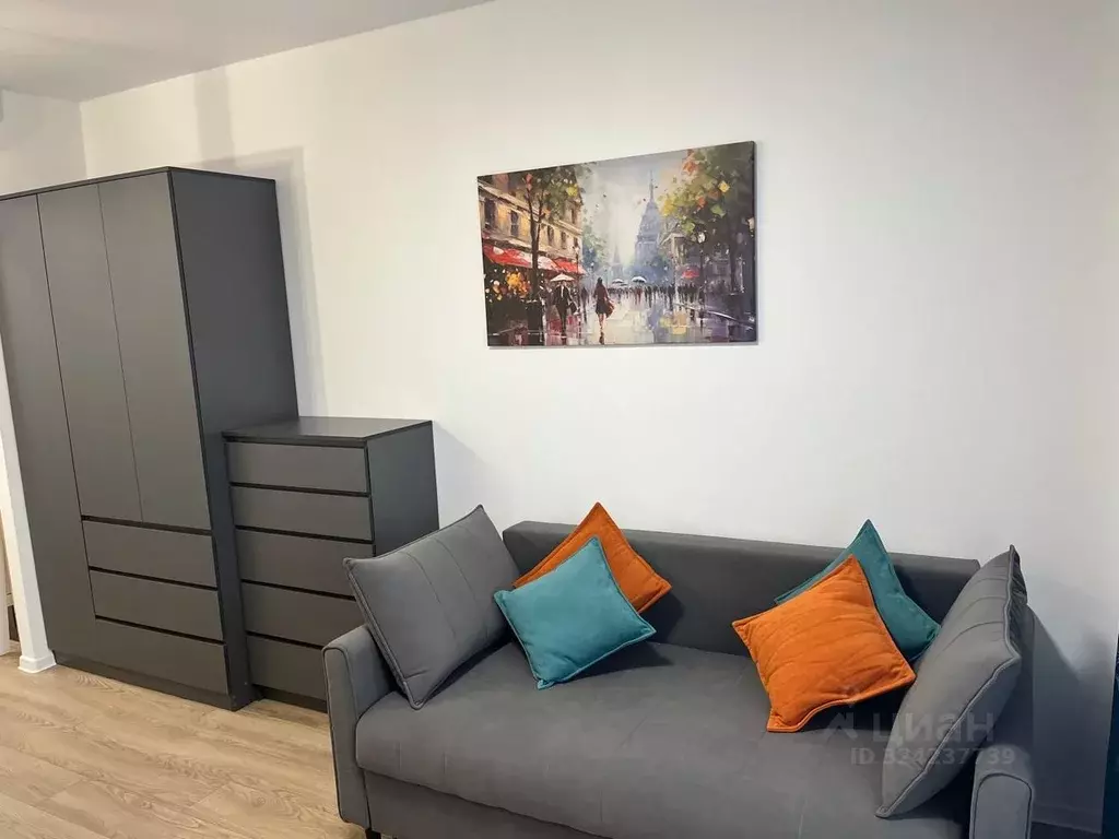 Студия Москва ул. Братьев Бромлей, 5к1 (20.0 м) - Фото 1