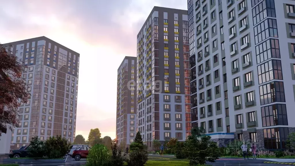 1-к кв. Тюменская область, Тюмень Интернациональная ул., 197Б (40.6 м) - Фото 0