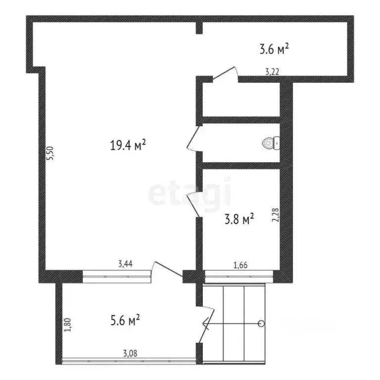 Офис в Башкортостан, Салават Советская ул., 11 (35 м) - Фото 2